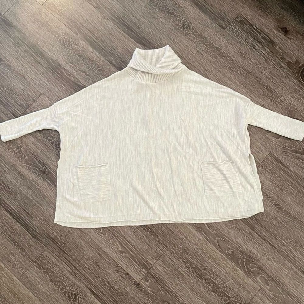 Mersea Split Turtleneck Sweater One Size